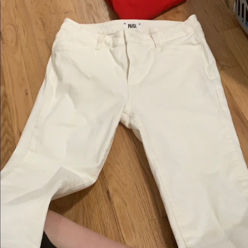 White jeans